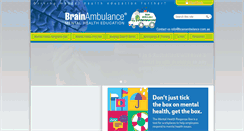 Desktop Screenshot of brainambulance.com.au